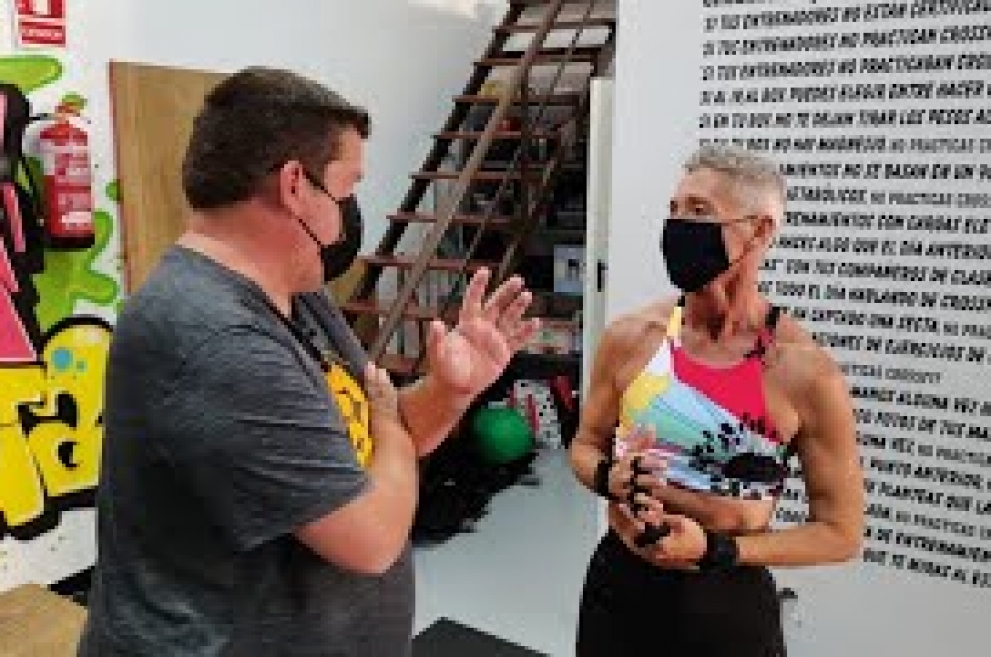 La mejor del CrossFit en España con 60 años
